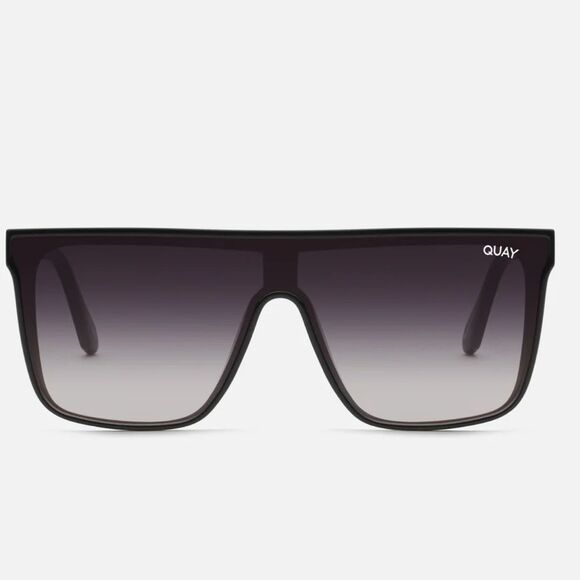 Quay NIGHTFALL Women's Flat Top ShieldSunglasses